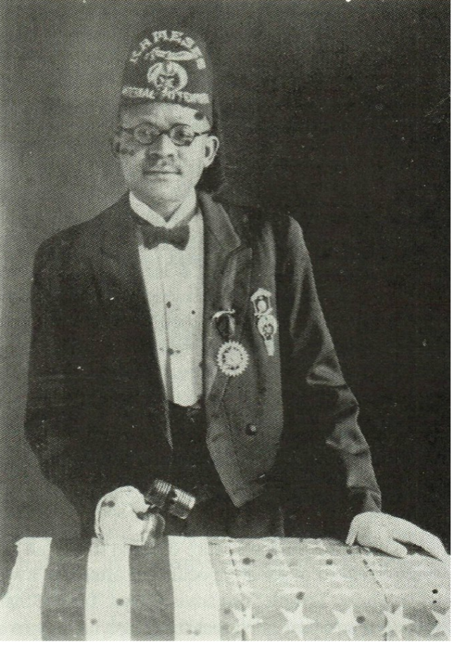 Ceasar R. Blake as Imperial Potentate.  Photo Courtesy of Willie Harris, Jr.